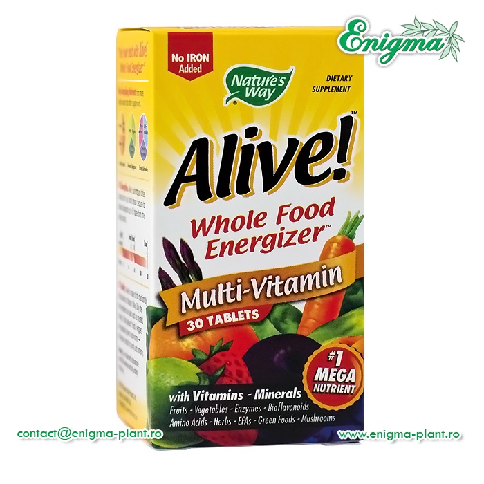 Alive – complex vitamine – 30 tablete
