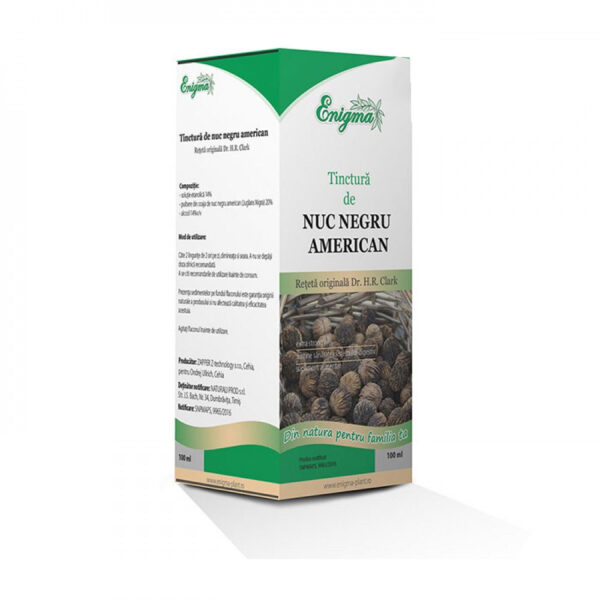 Tinctură de Nuc Negru American (100 ml), Enigma