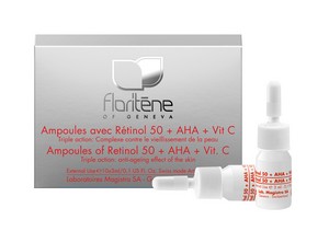 Floriten – Fiole cu Retinol 50 + A.H.A. + Vitamina C