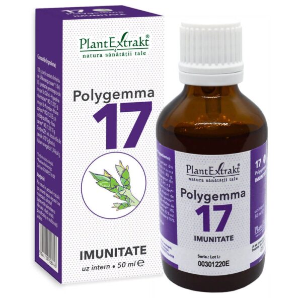 Polygemma 17 – Creşte puterea de apărare a organismului – 50ml