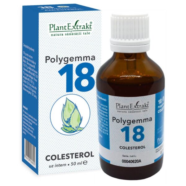 Polygemma 18 – Ajută la menţinerea nivelului normal al lipidelor în organism – 50ml