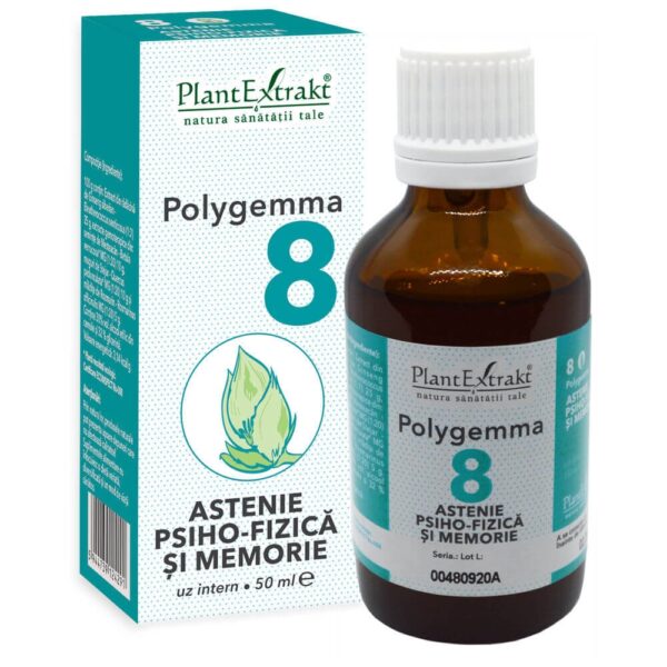 Polygemma 8 – Astenie psiho-fizica si memorie – 50ml
