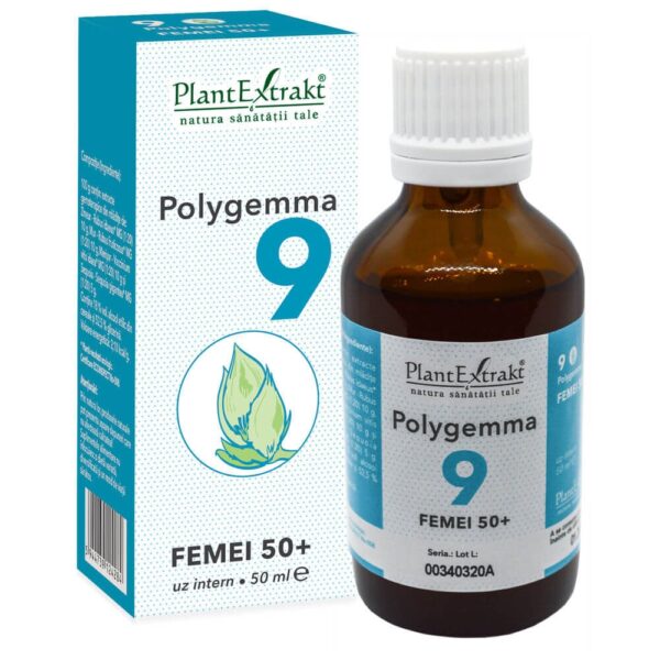 Polygemma 9 – Susţine organismul femeii în perioada de menopauză şi postmenopauză