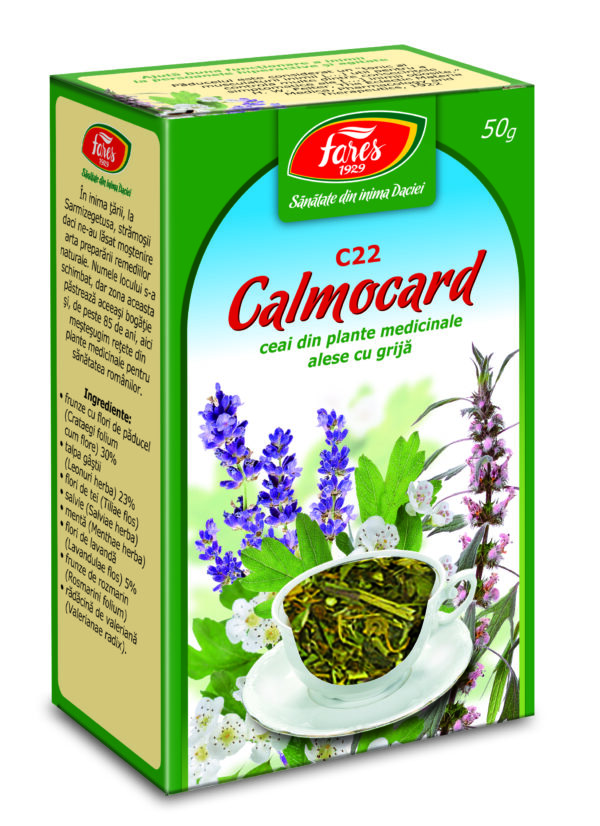 Calmocard calmant cardiac, C22, ceai la punga