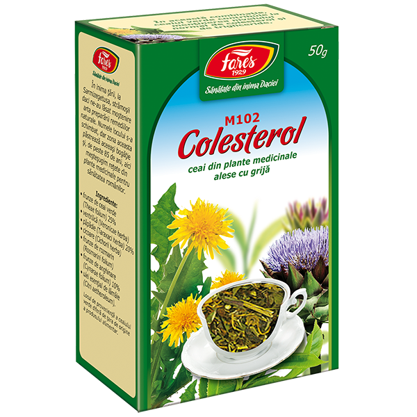 Ceai Colesterol M102, la pungă