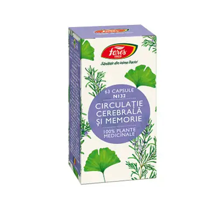 Circulație cerebrală și memorie 1, N132, capsule