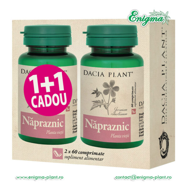 Napraznic comprimate “1+1 cadou”