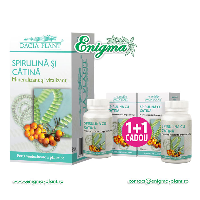 Spirulina cu catina
