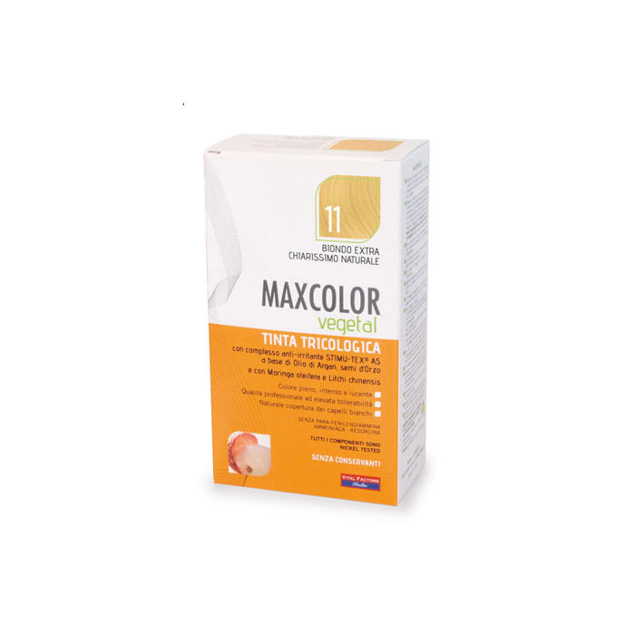 Vopsea de Par MaxColor Vegetal 11 BLOND PLATINAT DESCHIS