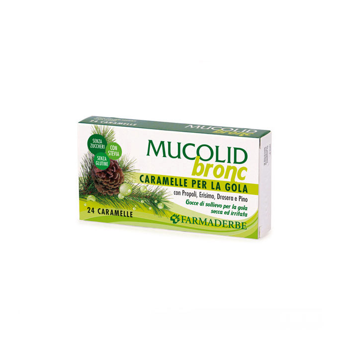 Mucolid Bronc 24 cu eucalipt