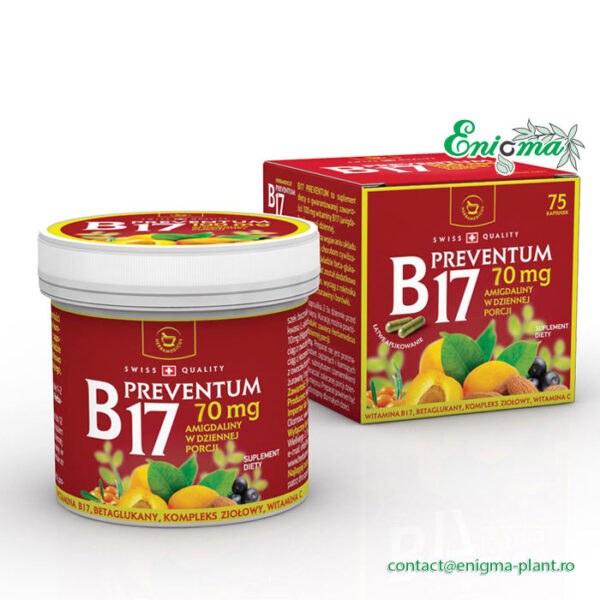 B17 Preventum – vitamina B17 (pleurotus)