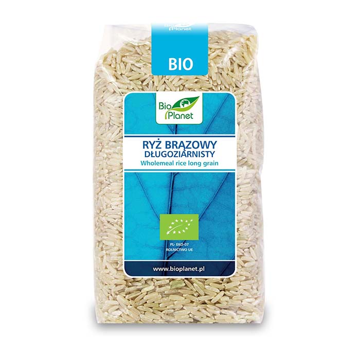 Orez cu bob lung integral 500gr BIO