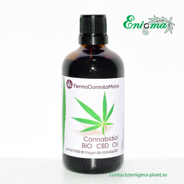 Ulei Cbd Full Plant Extract – Cannabidiol 1350Mg/100Ml Sticla