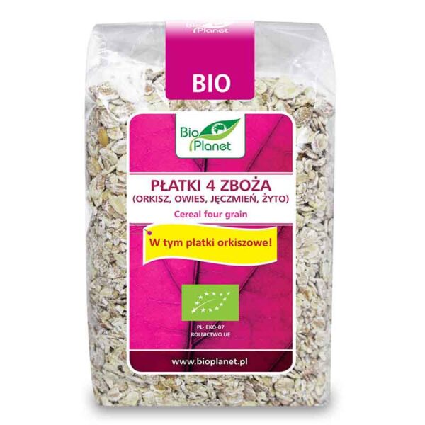Fulgi 4 Cereale Bio 300Gr Bio Planet