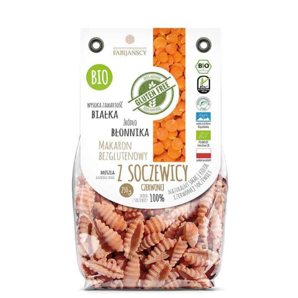 Gnocchi Din Faina  Linte Rosie Eco 250Gr Fabijanscy