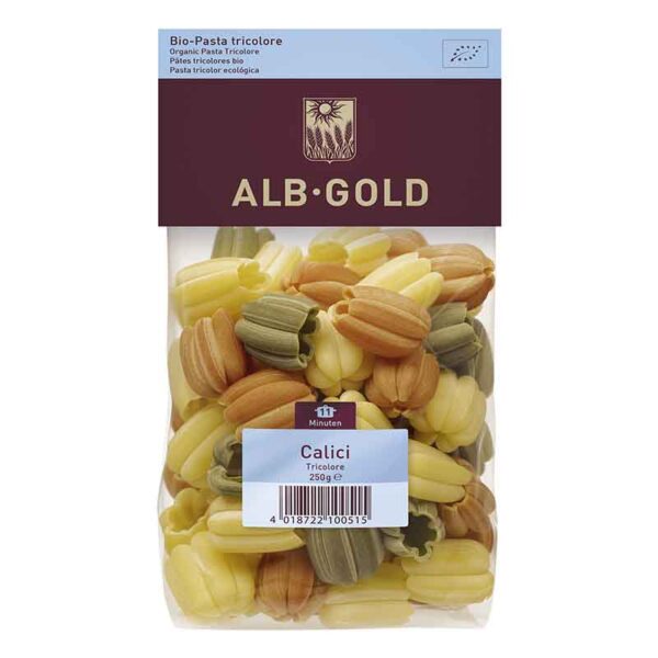 Paste Tricolore Calici (Tulip) Eco 250Gr Alb Gold
