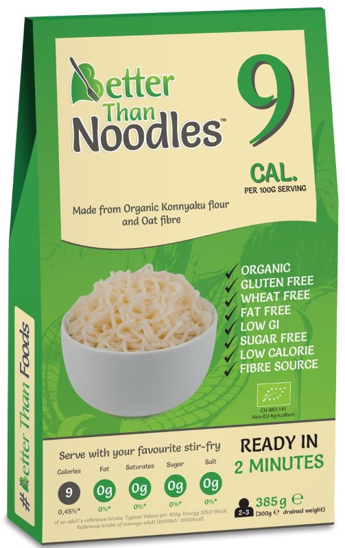 Noodle Din Konjac  385G Bio Better Than Food
