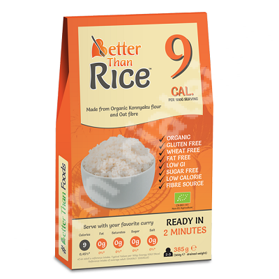 Orez Din Konjac Eco  385Gr Better Than Foods