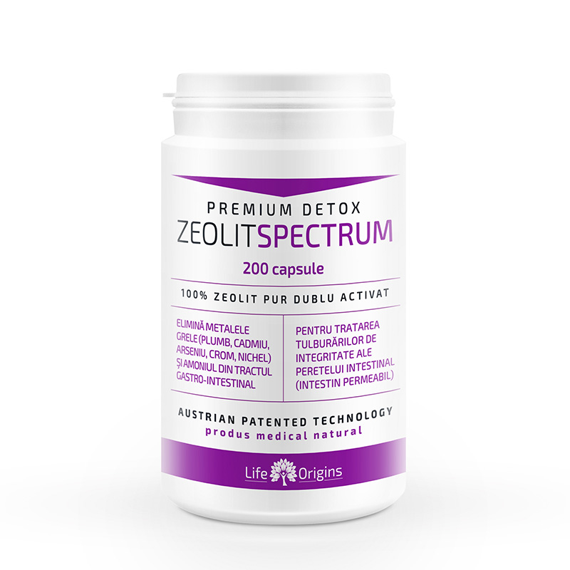 Zeolit Spectrum – 100% zeolit pur dublu activat