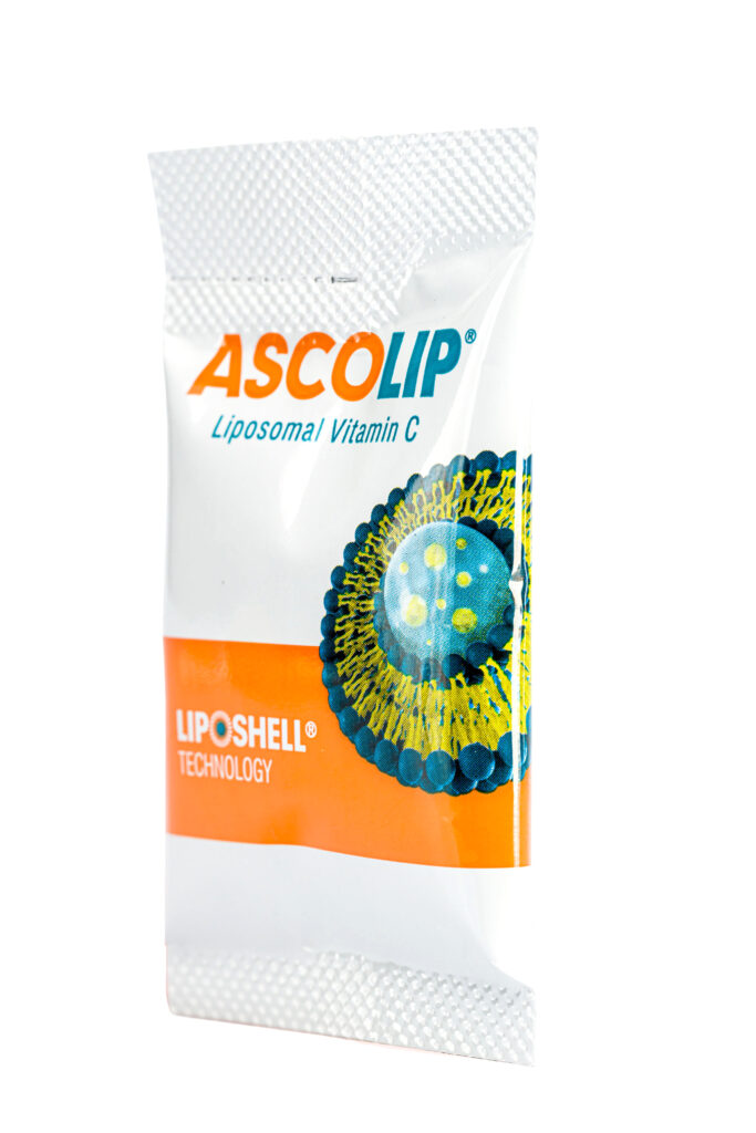 Pachet Plasma Hipertonic Quinton, Vitamina C Lipozomală Ascolip 1000 mg LIPOSHELL®