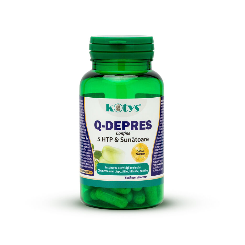 Q-Depres cu 5 HTP si sunatoare 60 cps Kotys