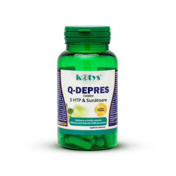 Q-Depres cu 5 HTP si sunatoare 60 cps Kotys