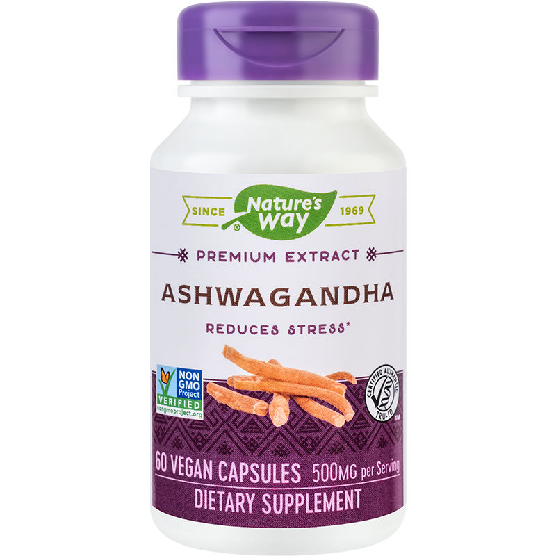 Ashwagandha SE 500mg Nature’s Way, 60 capsule, Secom