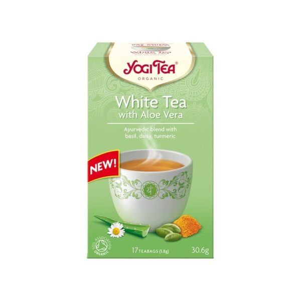 Ceai Alb cu Aloe Vera – Eco 17dz Yogi Tea