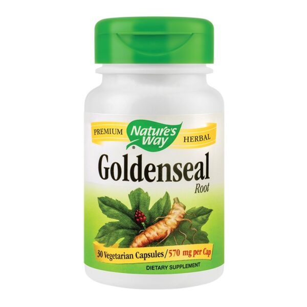 Goldenseal Root 570 mg Nature’s Way, 30 capsule, Secom