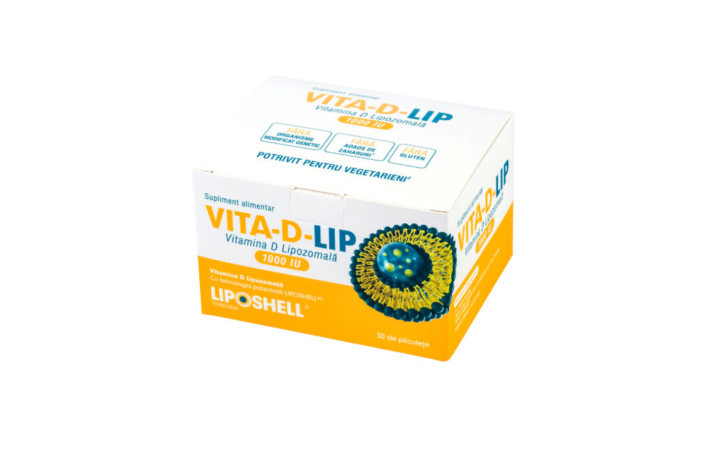 Pachet Promoțional – Vitamina C Lipozomală 1000 mg LIPOSHELL® + Vitamina D Lipozomală 1000 IU LIPOSHELL®