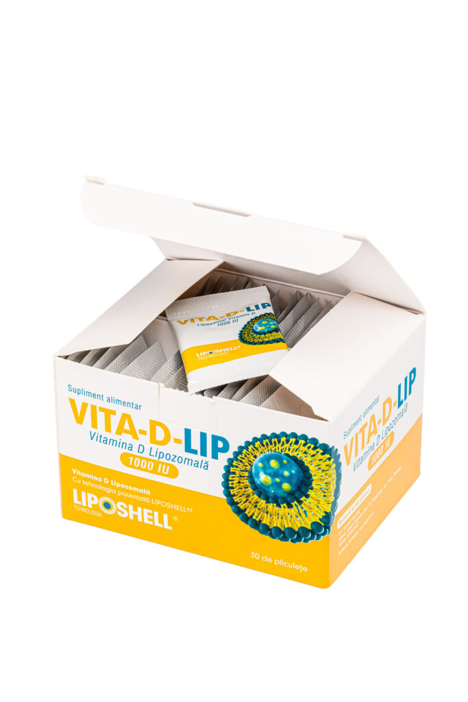 Pachet Promoțional – Vitamina C Lipozomală 1000 mg LIPOSHELL® + Vitamina D Lipozomală 1000 IU LIPOSHELL®