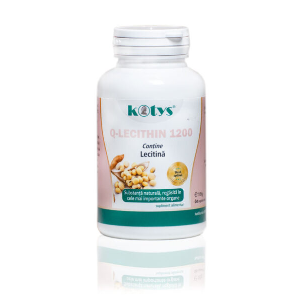 Q-Lecitina 1200mg, 60cpr, Kotys