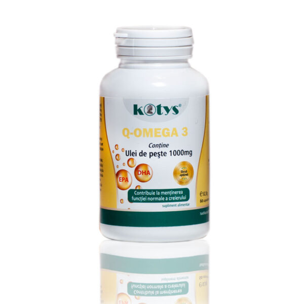 Q-Omega 3, 1000mg, 60cpr, Kotys