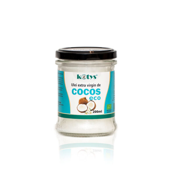 Ulei de cocos extra virgin Bio – 200ml, Kotys