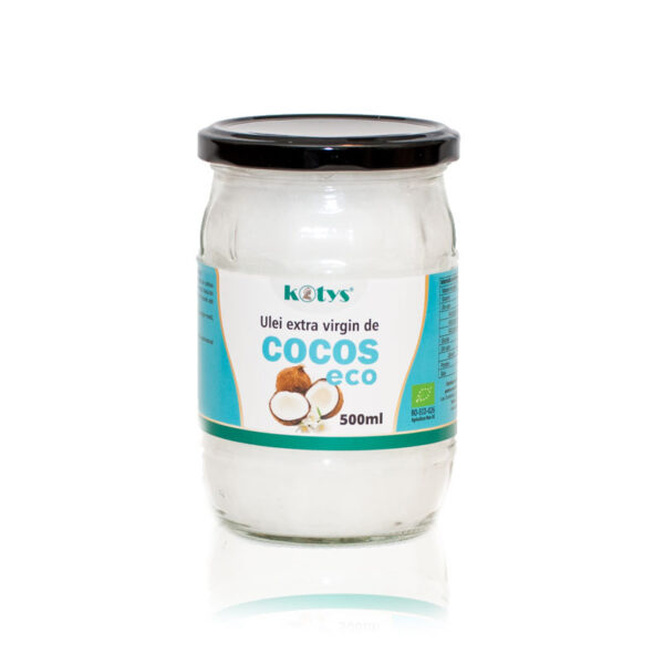 Ulei de cocos extra virgin Bio – 500ml, Kotys
