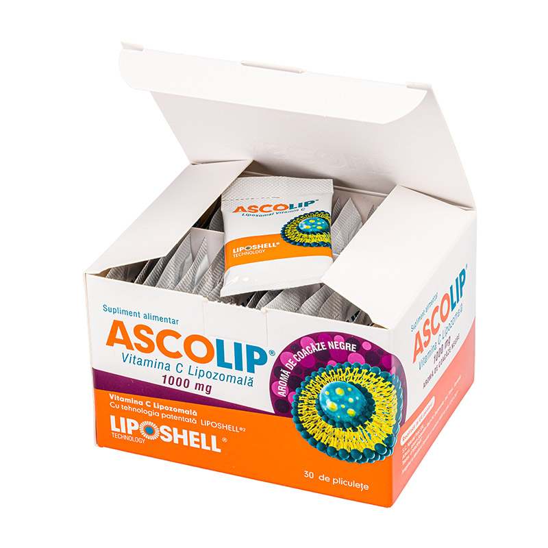 Pachet CH Alpha Colagen +  Vitamina C Ascolip 1000 mg