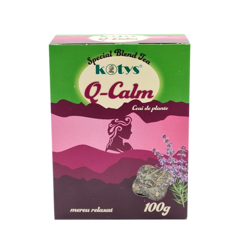 Ceai din plante Q Calm 100gr Kotys