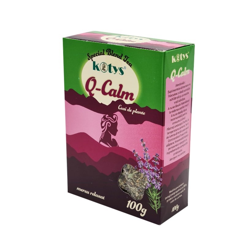 Ceai din plante Q Calm 100gr Kotys