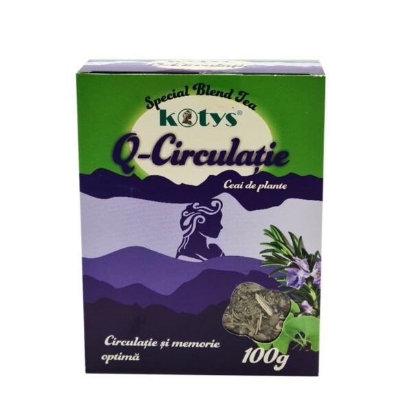 Ceai din plante Q Circulatie 100gr Kotys
