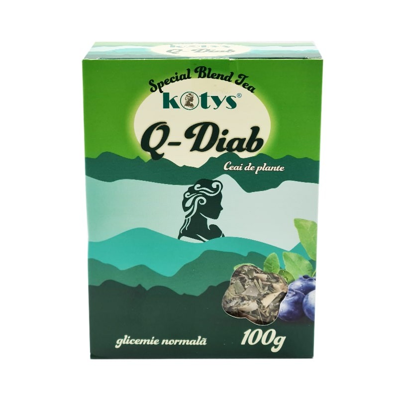 Ceai din plante Q Diab 100gr Kotys