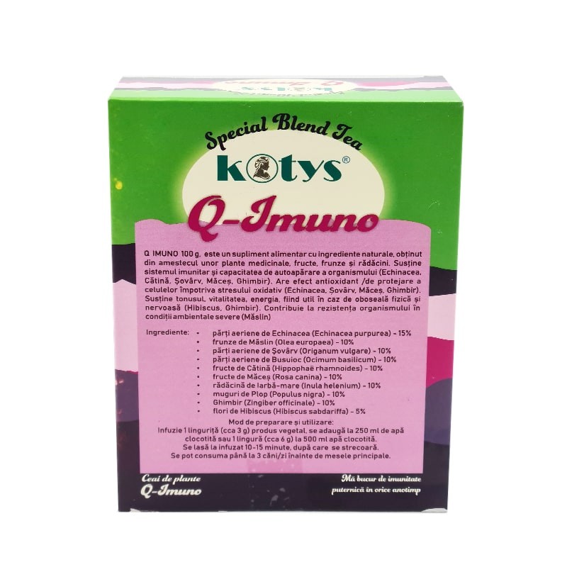 Ceai din plante Q Imuno 100gr Kotys