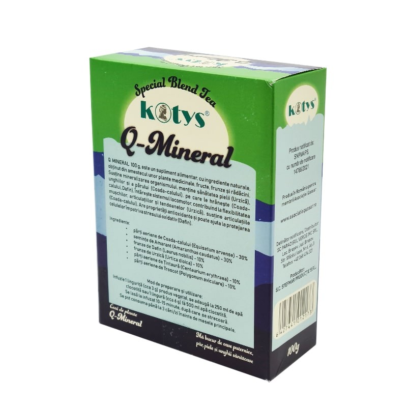 Ceai din plante Q Mineral 100gr Kotys