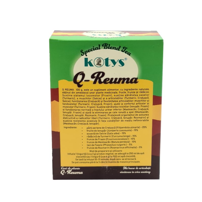 Ceai din plante Q Reuma 100gr Kotys