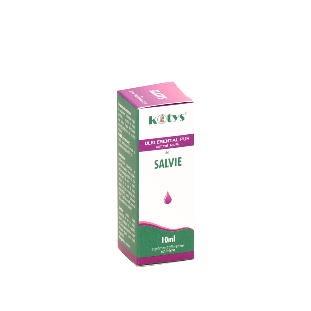 Ulei esențial de salvie (10 ml), Kotys
