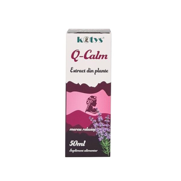 Q-Calm Extract din plante 50ml Kotys