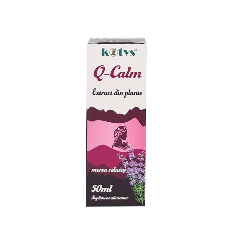 Q-Calm Extract din plante 50ml Kotys