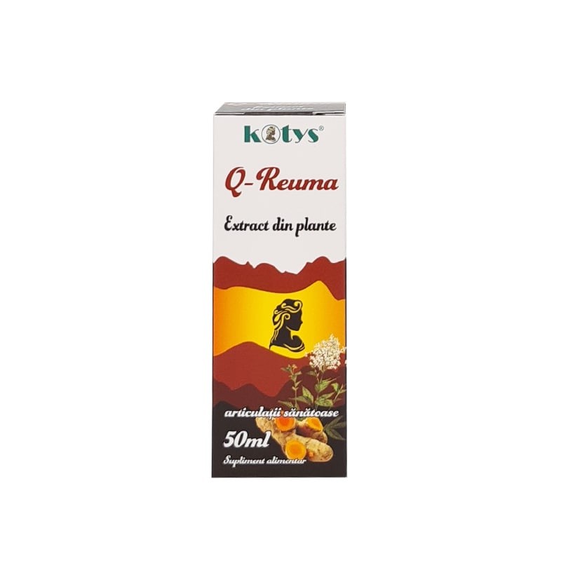 Q-Reuma Extract din plante 50ml, Kotys