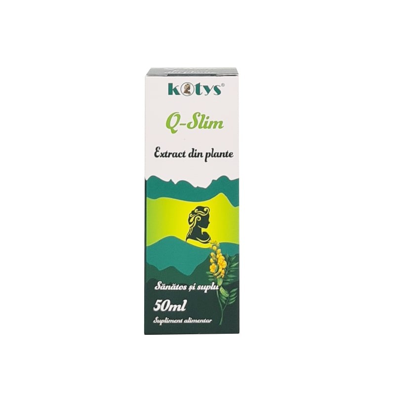 Q-Slim Extract din plante 50ml Kotys