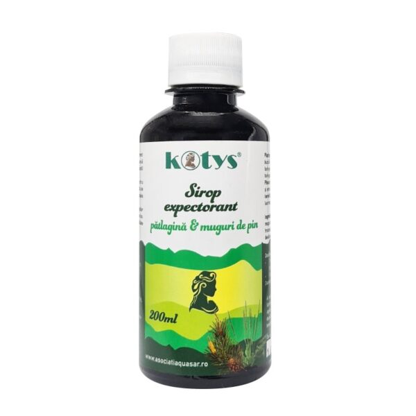 Sirop Expectorant Patlagina si Pin 200ml, Kotys