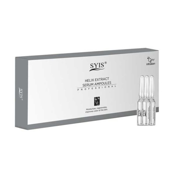 Syis fiole cu ser extract de melc helix 10 x 3 ml